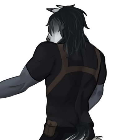 waist up